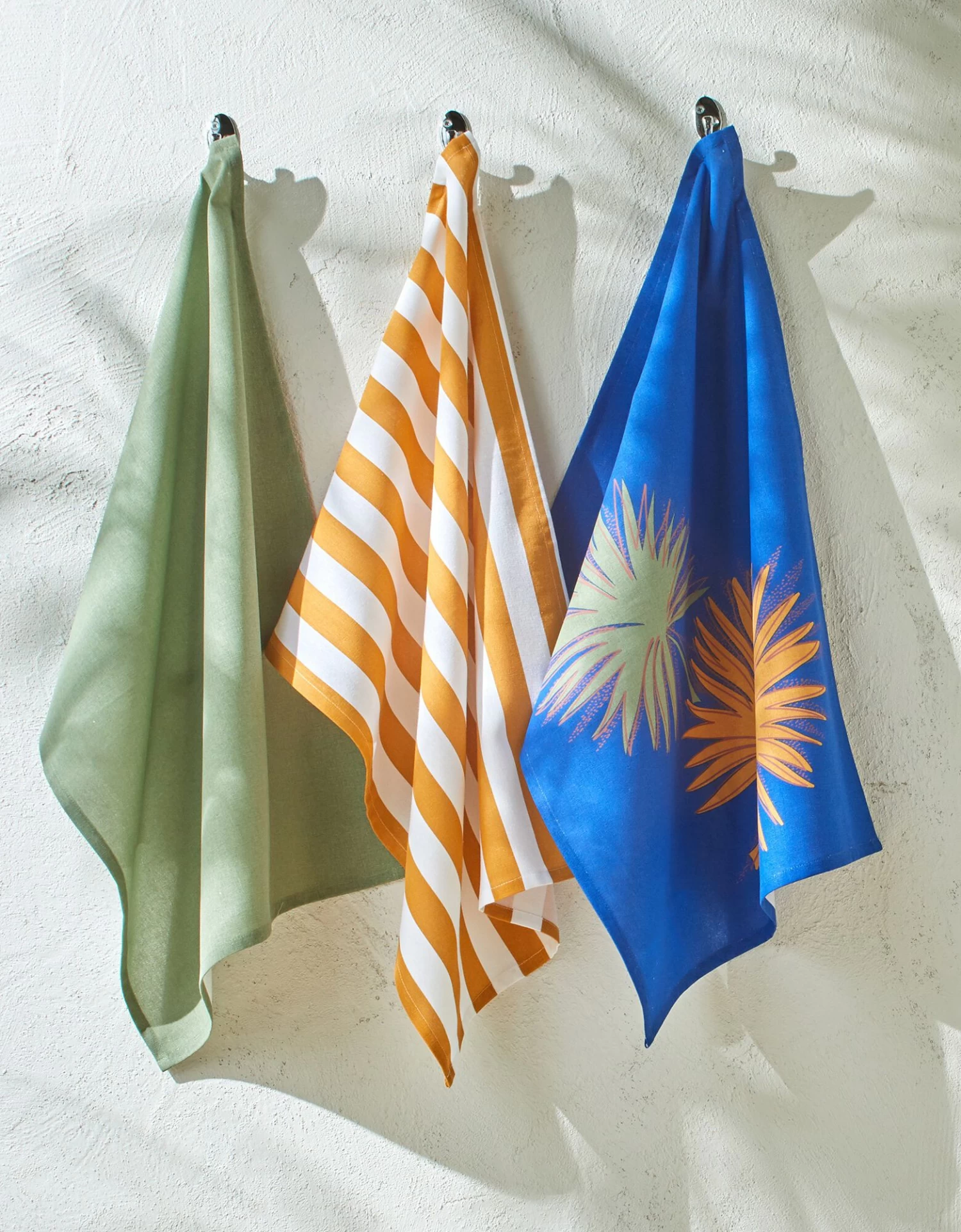 Torchon Imprimé, Collection Ninole - Lot De 3