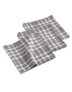 Serviette De Table Carreaux - Lot De 3