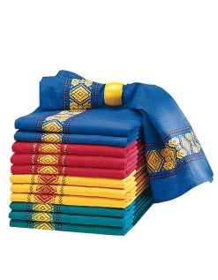 Serviette De Table Carreaux Landes - Lots