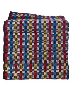 Essuie-mains éponge Fond Noir - Lots