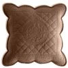 Housse Coussin Unie Style Boutis Cassandre