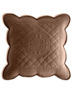 Housse Coussin Unie Style Boutis Cassandre