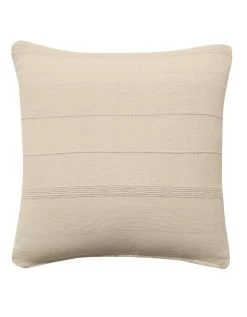 Housse Coussin Unie Coton Tissage Artisanal - Lot De 2