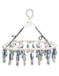 Séchoir à Suspendre Avec 30 Pinces Extra-fortes