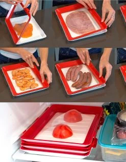 Plateau De Conservation Clever Tray - Lot De 2