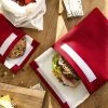Pochettes Alimentaires En Tissu Pour Club Sandwich Et Encas - Collection Upcycling