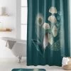 Rideau De Douche Imprimé Ginkoblue