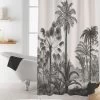 Rideau De Douche Imprimé Cocotiers