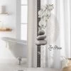 Rideau De Douche Imprimé Orchidée