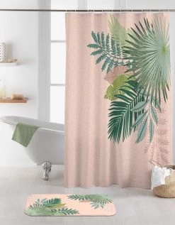 Rideau De Douche Imprimé Rosy Bay
