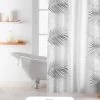 Rideau De Douche Imprimé Feuillage
