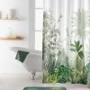 Rideau De Douche Imprimé Végétal