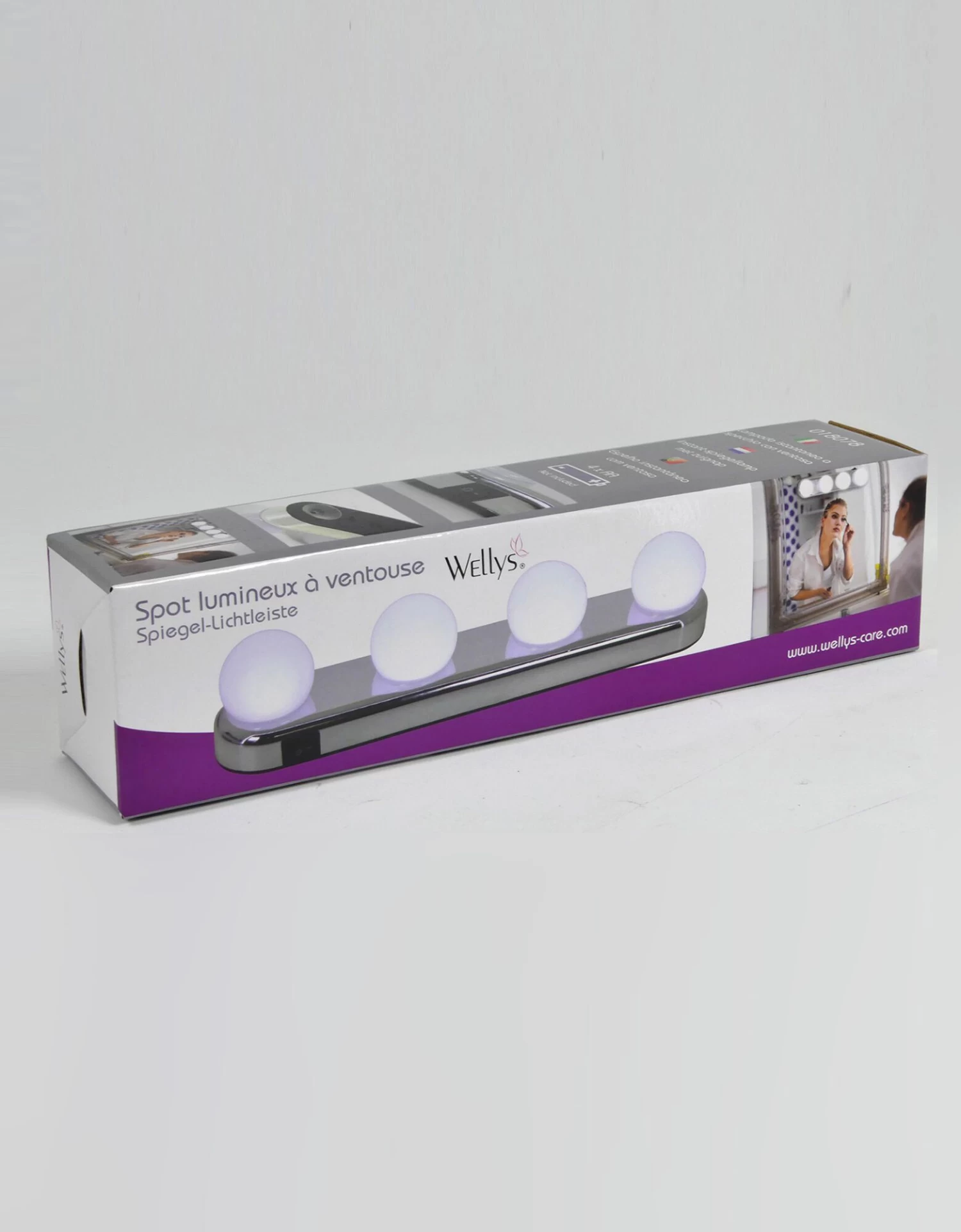 Spot Lumineux à Ventouse Pour Miroir – Image 7