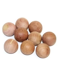 Boules En Bois De Cèdre - Lot De 9