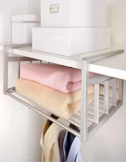 Etagère Extensible Porte-cintres