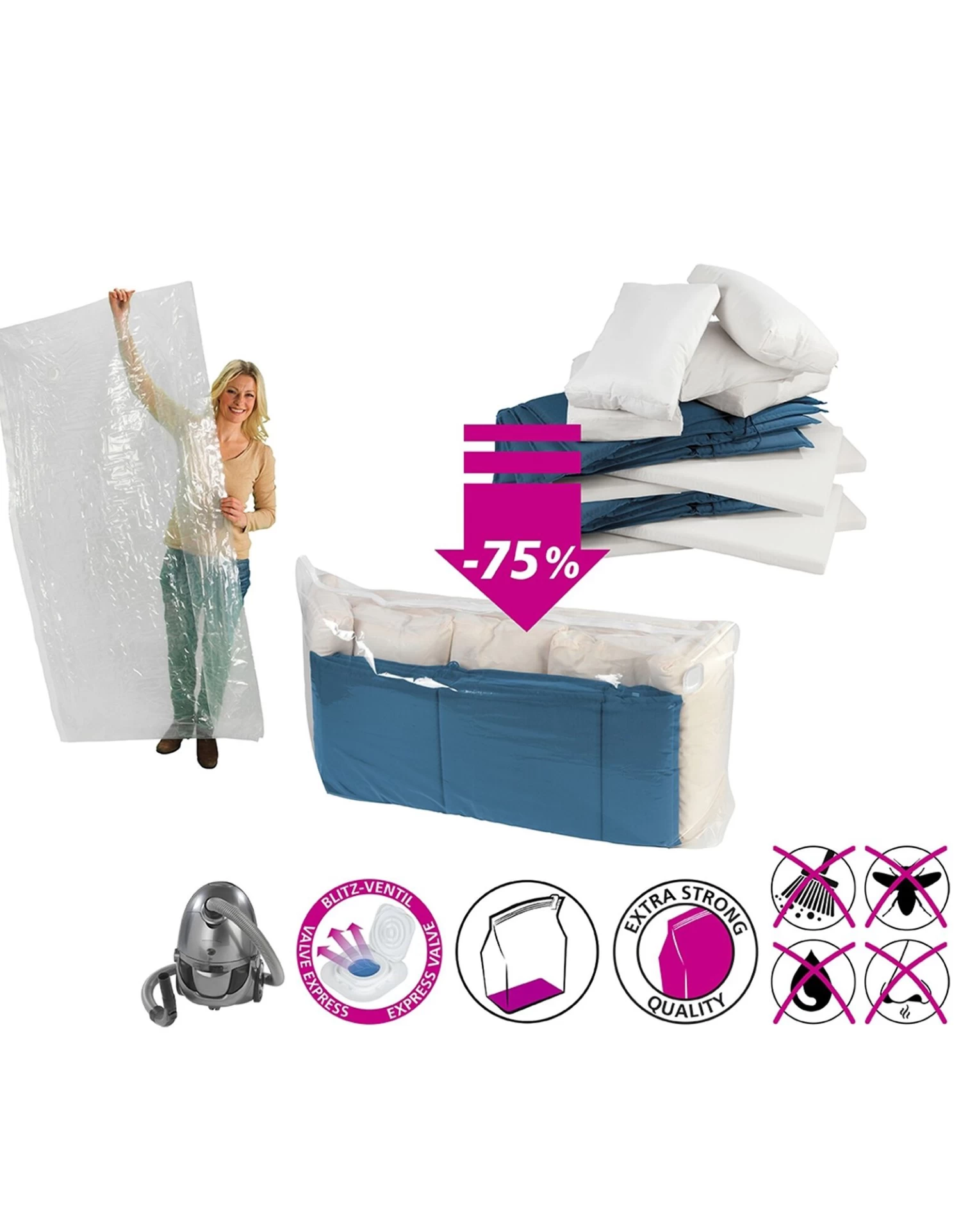 Housse De Rangement Sous-vide XXL