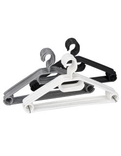 Lot De 10 Cintres Assortis En Plastique