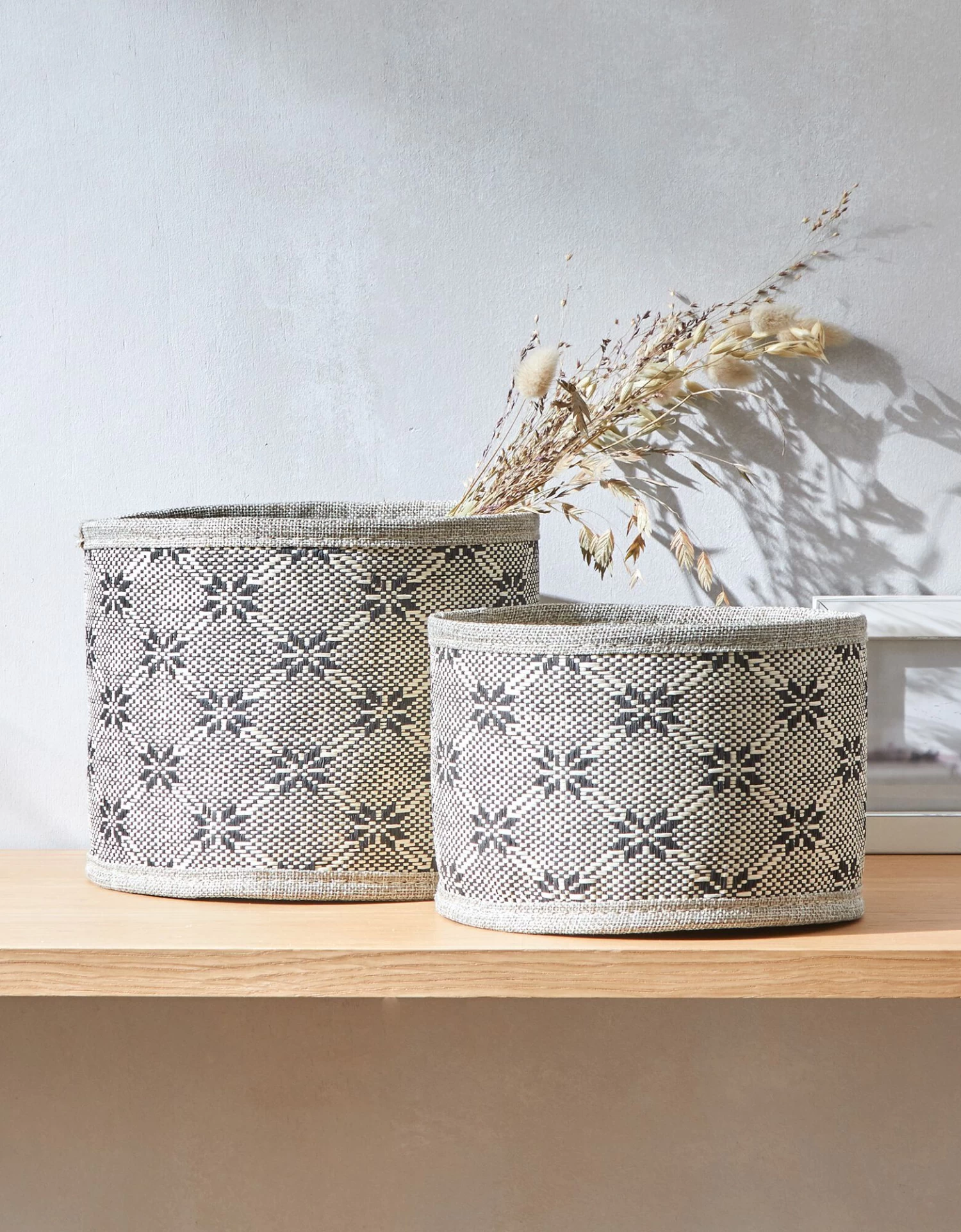 Panier Folk - Lot De 2