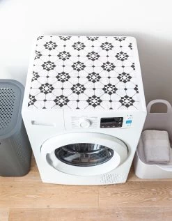 Tapis Protection électroménager Motif Carreaux De Ciment