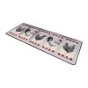 Tapis Cuisine Motif Poules Coq