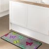Tapis Cuisine Imprimé Papillons