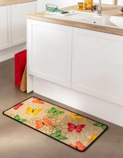 Tapis Cuisine Imprimé Papillons