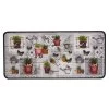 Tapis Cuisine Motif Jardin