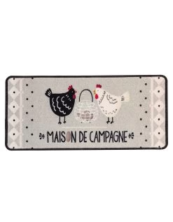 Tapis Cuisine Texte "Maison De Campagne"