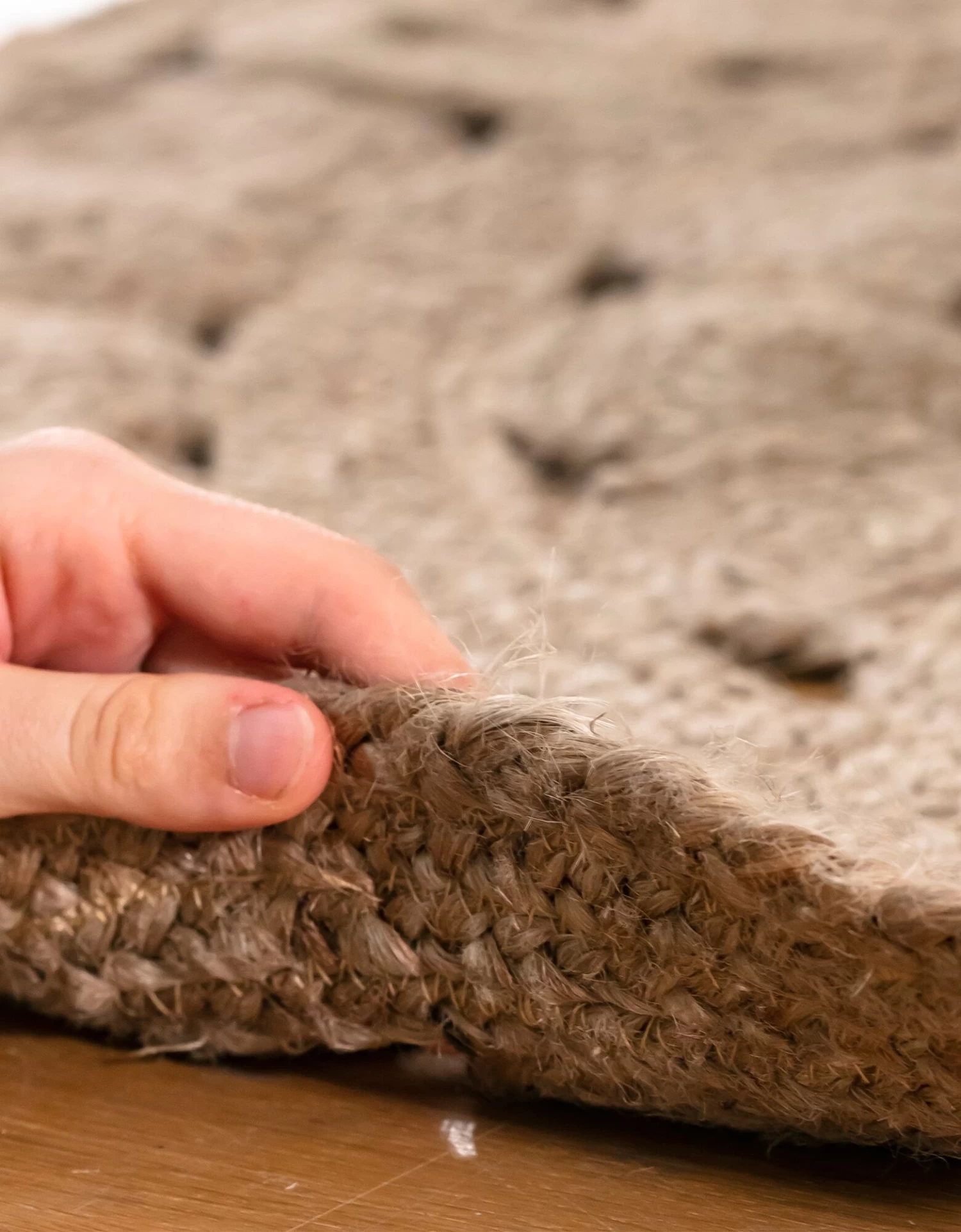 Tapis Rond En Jute – Image 3