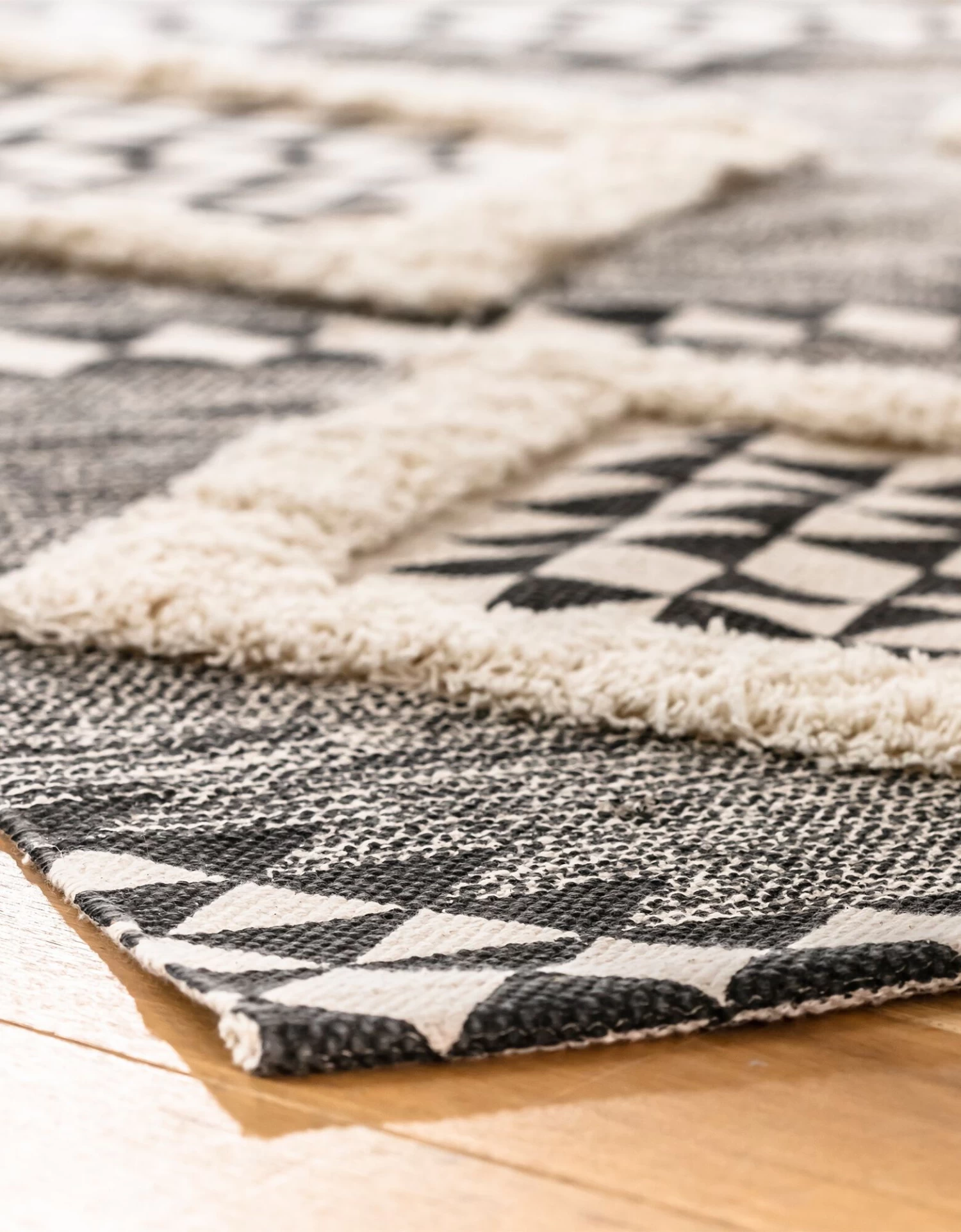 Tapis Imprimé Tufté Eko Noir/naturel – Image 5