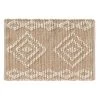 Tapis Jute-laine Imprimé - Rectangulaire