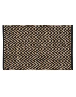 Tapis Jute-coton Imprimé - Rectangulaire