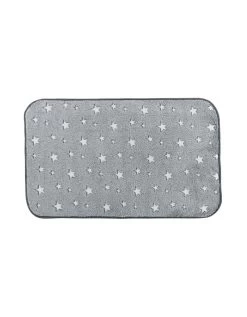 Tapis Flanelle Imprimé étoiles Phosphorescentes - Rectangulaire