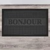 Tapis Entrée Antipoussière "bonjour" - Rectangulaire