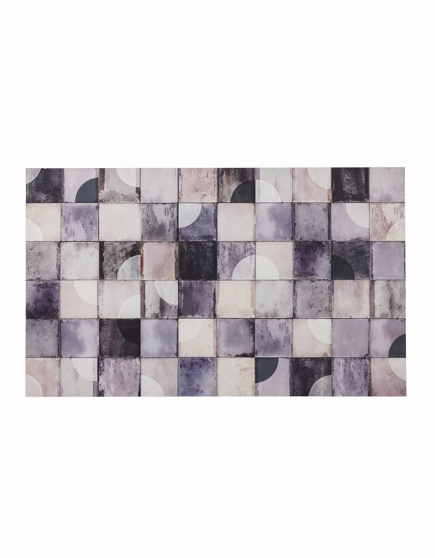 Tapis Vinyle Façon Carrelage