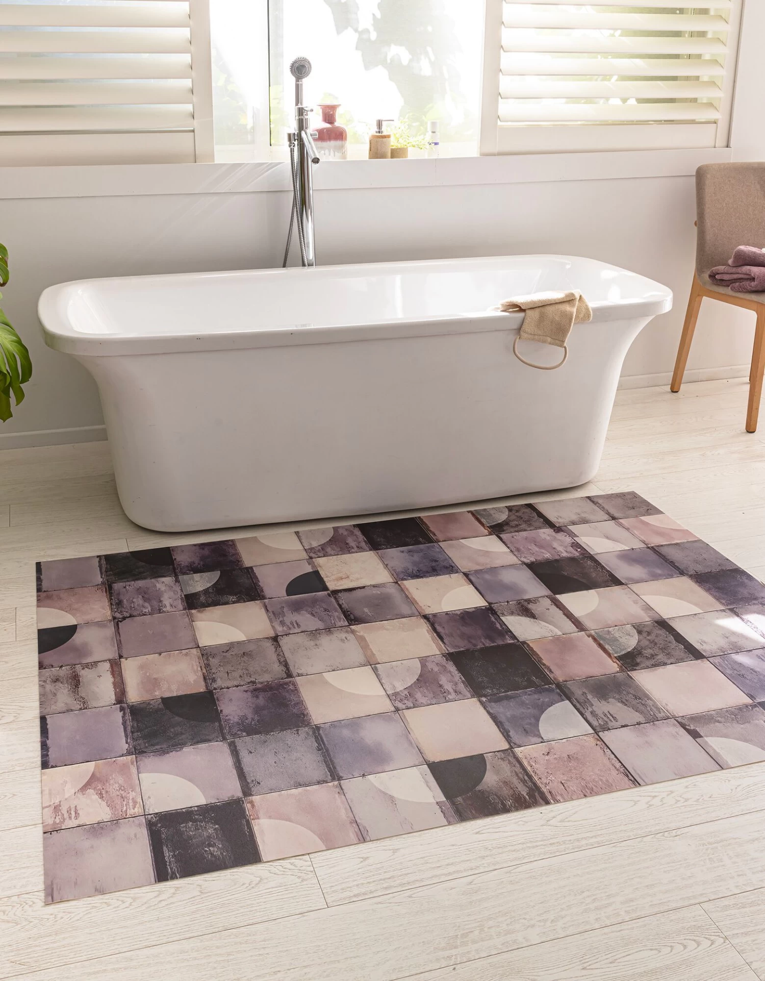 Tapis Vinyle Façon Carrelage – Image 6