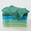 Gant De Toilette Camaïeu Lagon - Lot De 8