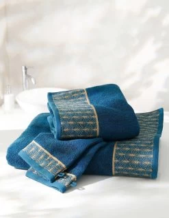 Éponge Coton Tissé "arches" - 420g/m²