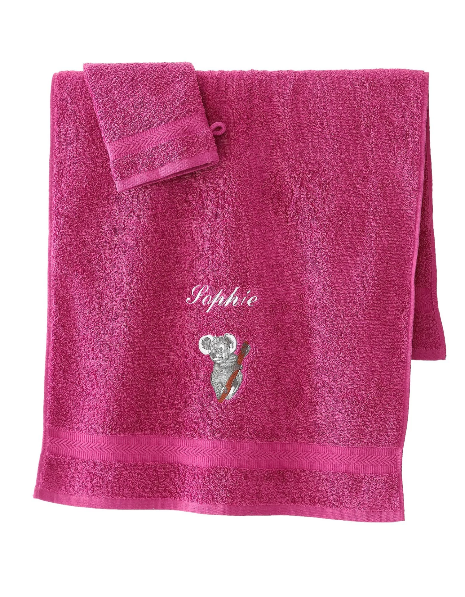 Éponge Brodée Koala Personnalisé - 420 G/m² – Image 2