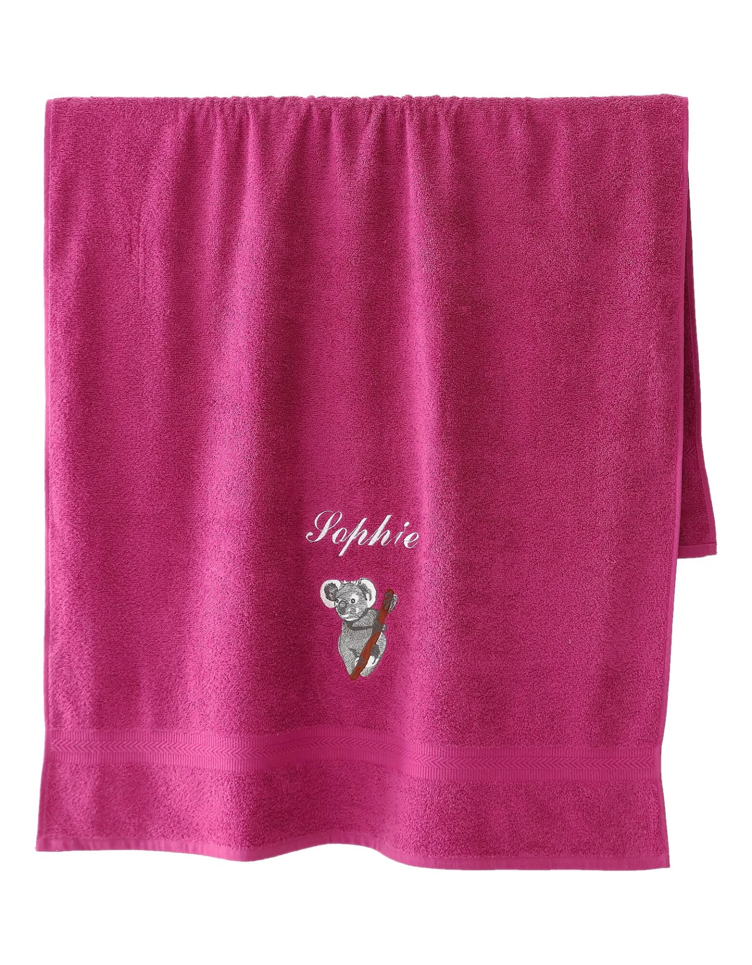 Éponge Brodée Koala Personnalisé - 420 G/m² – Image 3