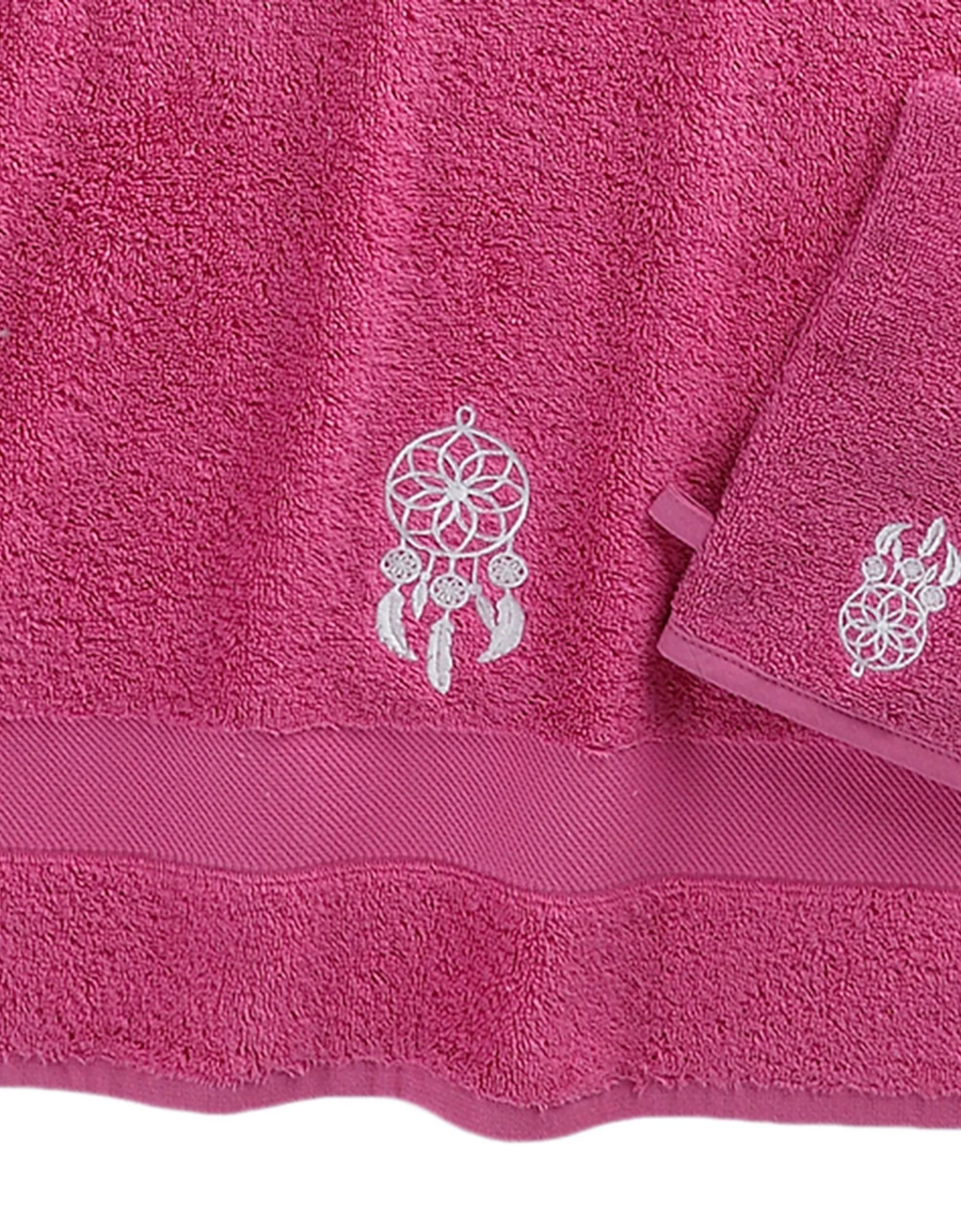 Éponge Coton Broderie Attrape Rêves - 420g/m² – Image 3