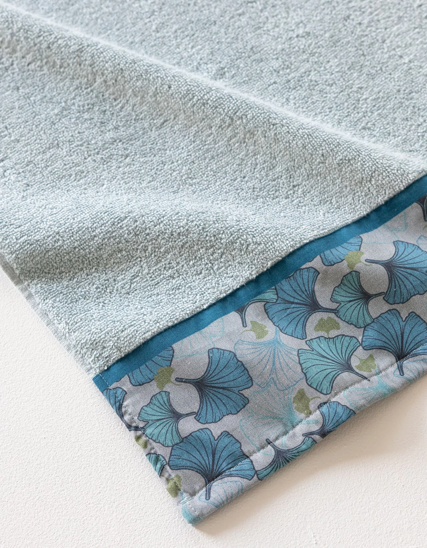 Éponge Bouclette 420 G/m² Liteau Feuilles Ginkgo – Image 5