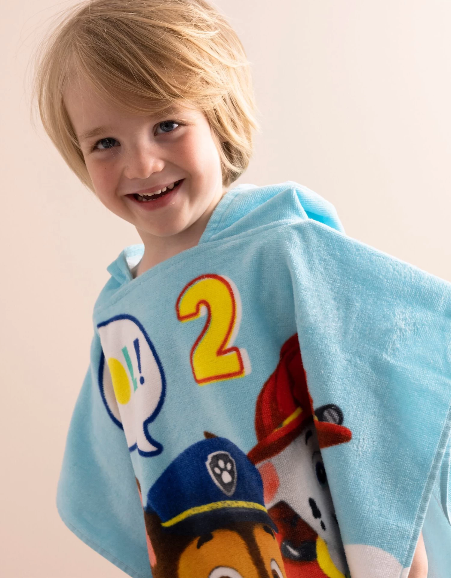 Poncho De Bain Enfant Pat Patrouille® à Capuche – Image 2