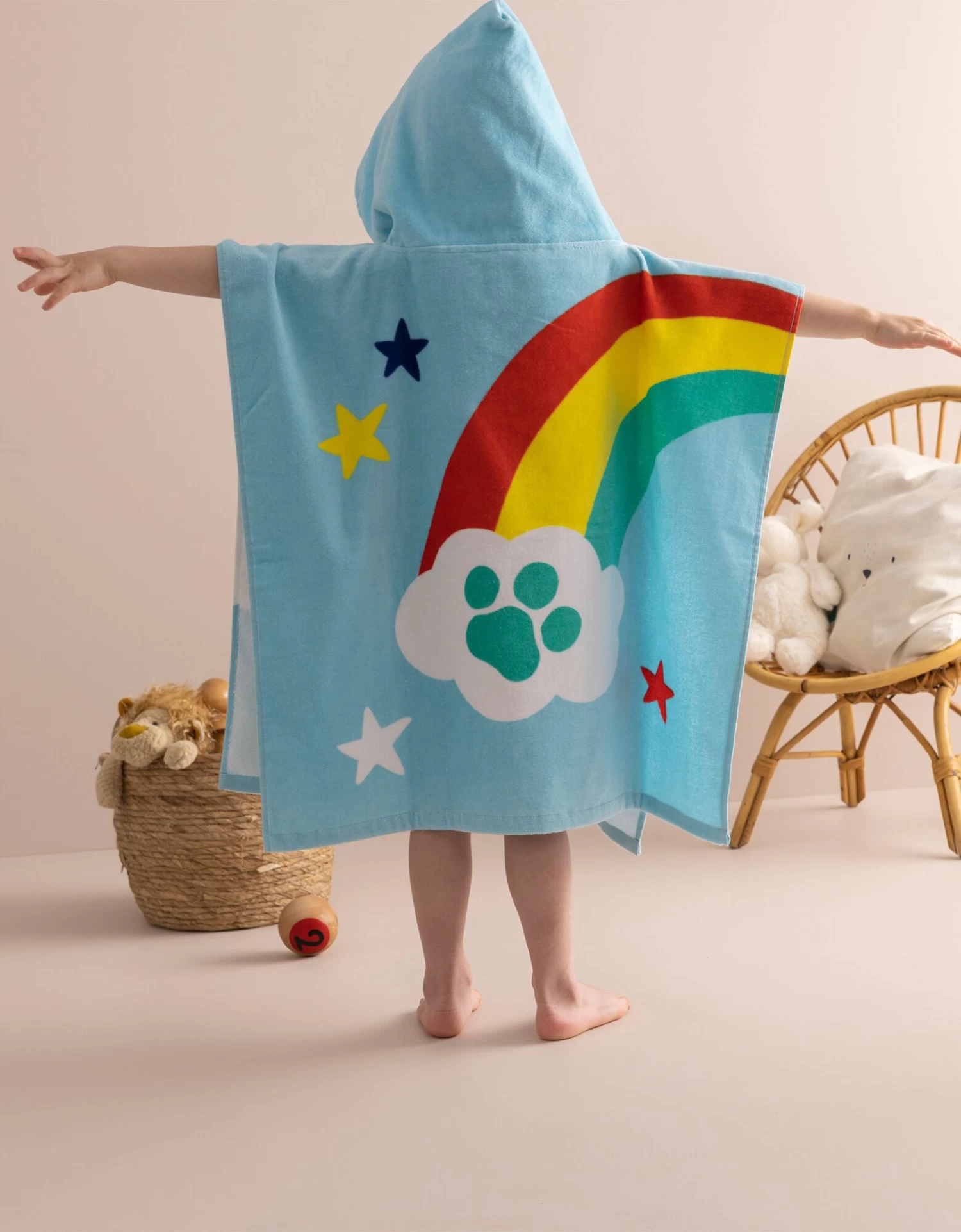 Poncho De Bain Enfant Pat Patrouille® à Capuche – Image 5