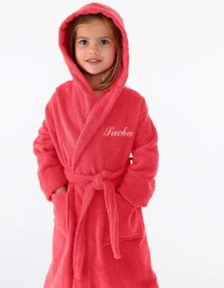 Peignoir Enfant éponge à Capuche Personnalisable