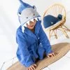 Peignoir De Bain Enfant Requin éponge Coton - 340g/m²