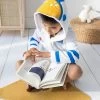 Peignoir De Bain Enfant Astronaute Éponge Coton - 340g/m2