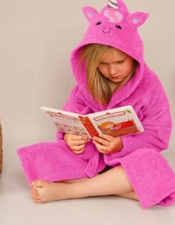 Peignoir De Bain Enfant Licorne à Capuche éponge Coton - 340 G/m²