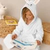 Peignoir De Bain Enfant Lapin à Capuche éponge Coton - 380 G/m²