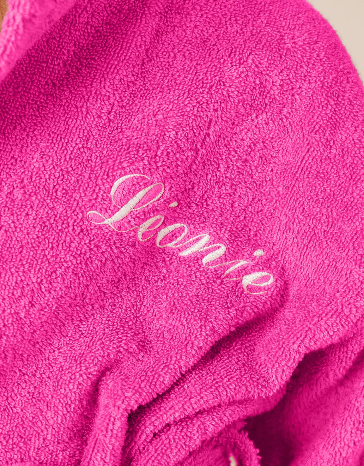 Peignoir De Bain Enfant Personnalisable Licorne à Capuche – Image 4